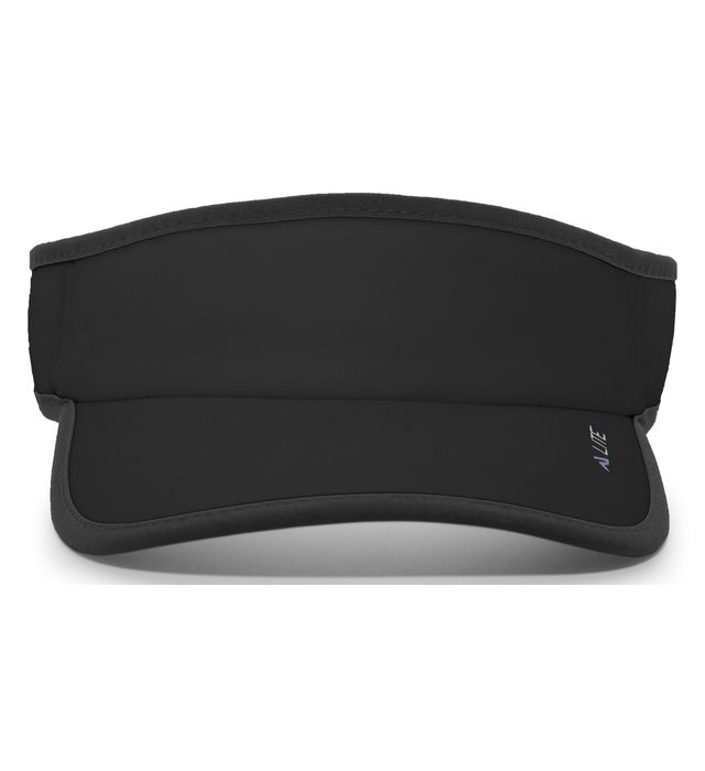 Pacific Headwear Lite All Sport Active VIsor in Black