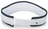 An image of a Custom Pacific Headwear Lite All Sport Active VIsor in White/Dark Green!
