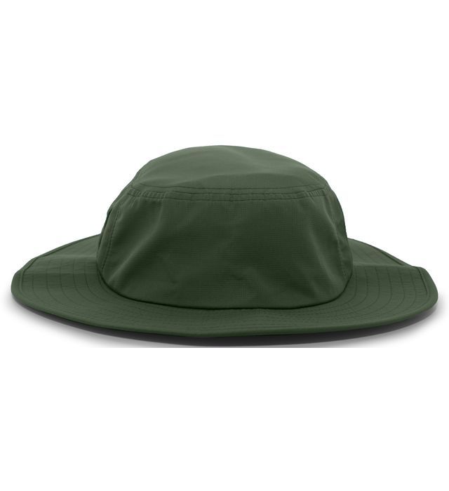 Pacific Headwear Manta Ray Boonie Hat in Dark Green