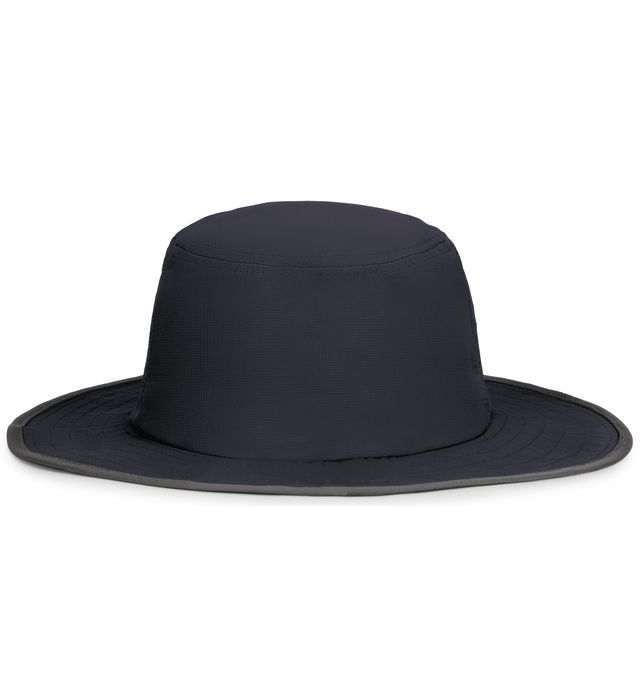 Pacific Headwear Perforated Legend Boonie in Navy/Graphite