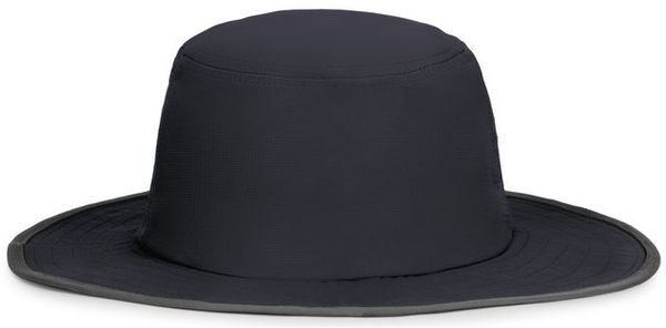 An image of a Custom Pacific Headwear Perforated Legend Boonie in Navy/Graphite!