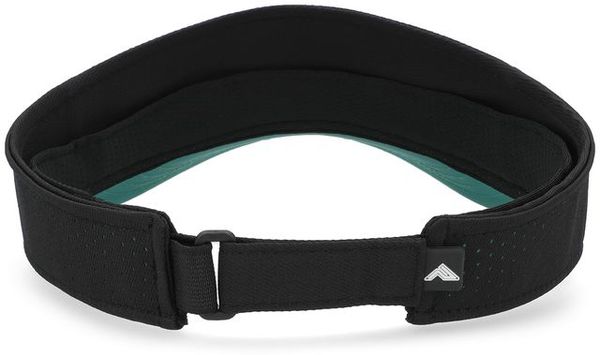 An image of a Custom Pacific Headwear Perforated Visor in Black/Kelly!