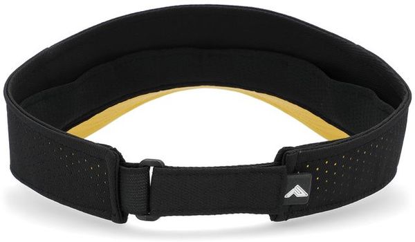 An image of a Custom Pacific Headwear Perforated Visor in Black Gold!
