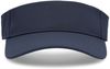 An image of a Custom Pacific Headwear Perforated Visor in Navy/Columbia Blue!