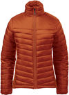 Am image of a Custom Stormtech Womens Montserrat Thermal Jacket in Rust!