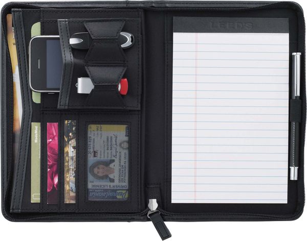 An image of a Custom Pedova Jr Zippered Padfolio!