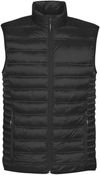 Am image of a Custom Stormtech Mens Basecamp Thermal Vest in BLACK!