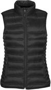 Am image of a Custom STORMTECH WOMENS BASECAMP THERMAL VEST in BLACK!
