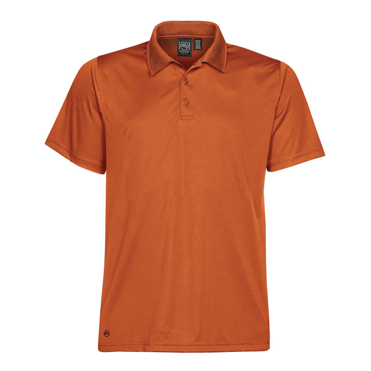 STORMTECH MENS ECLIPSE H2X DRY PIQUE POLO in Rust