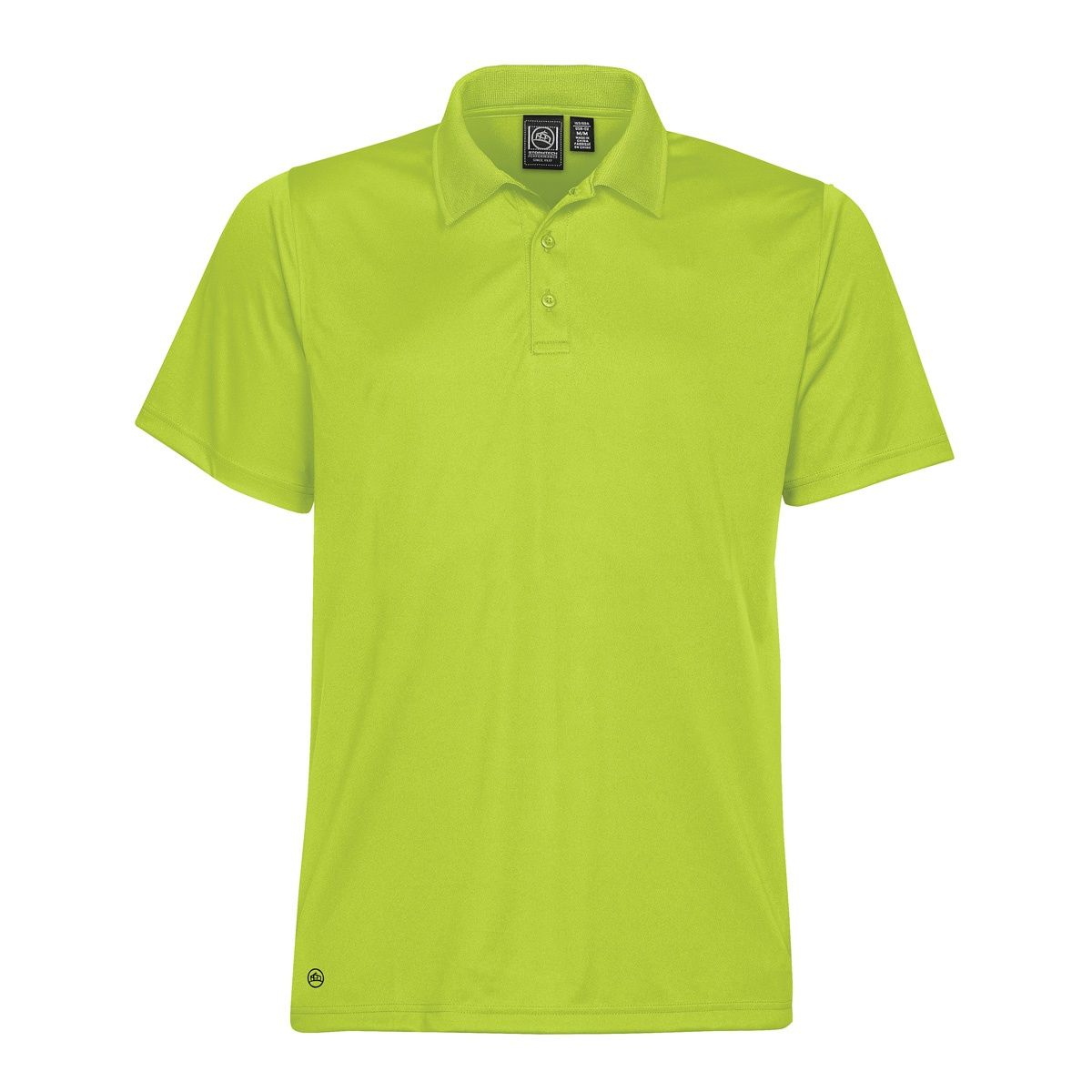 STORMTECH MENS ECLIPSE H2X DRY PIQUE POLO in KIWI