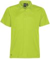 Am image of a Custom STORMTECH MENS ECLIPSE H2X DRY PIQUE POLO in KIWI!