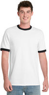 An image of a Custom Port & Co Core Cotton Ringer Tee!