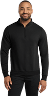 An image of a Custom Port & Co Core Fleece Zip Pullover Sweatshirt!