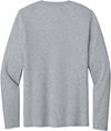 An image of a Custom Port & Co Easy Cotton Long Sleeve Tee in Athletic Heather!
