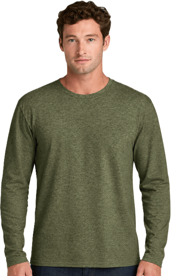 An image of a Custom Port & Co Easy Cotton Long Sleeve Tee!