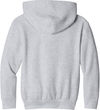 An image of a Custom Port & Co Youth Easy Fleece Pullover Hooded Sweatshirt in Ash!
