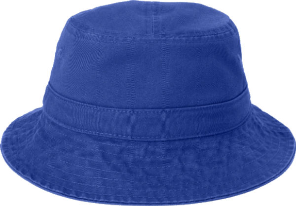 An image of a Custom Port Authority Bucket Hat in Royal!