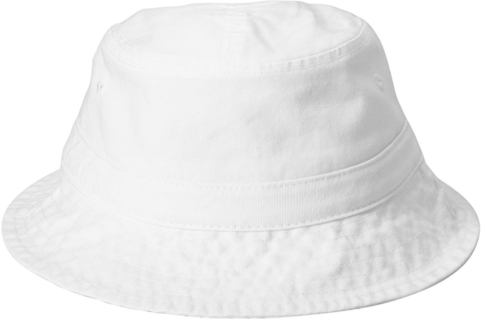 Port Authority Bucket Hat in White