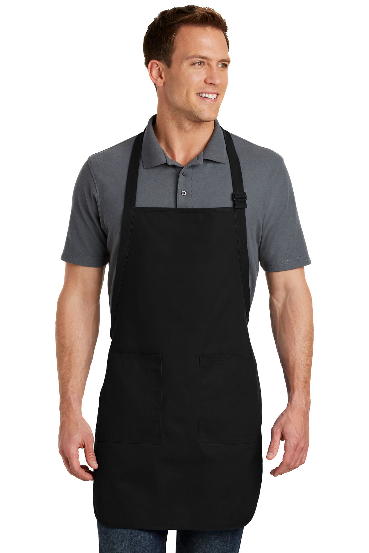 Port Authority Full Length Apron with Pockets