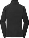 Am image of a Custom Port Authority Ladies Summit Fleece Full Zip Jacket in Black/Black!