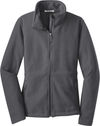 Am image of a Custom Port Authority Ladies Value Fleece Jacket in Iron Grey!
