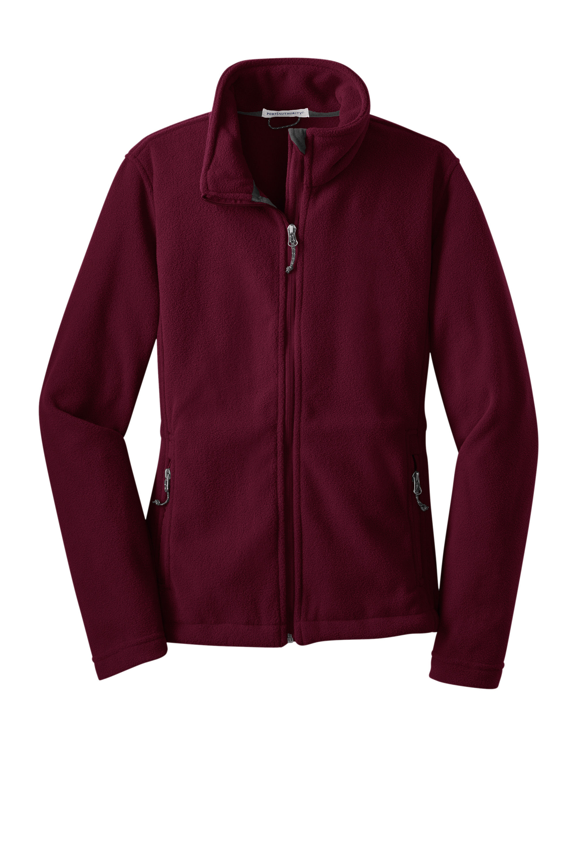 Port Authority Ladies Value Fleece Jacket in Maroon