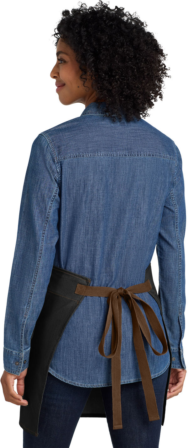 An image of a Custom Port Authority Market Half Bistro Apron in Dark Midnight!