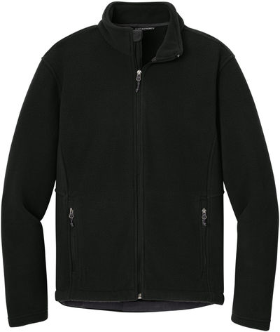Am image of a Custom Port Authority Mens Value Fleece Jacket in Black!