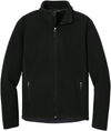 Am image of a Custom Port Authority Mens Value Fleece Jacket in Black!