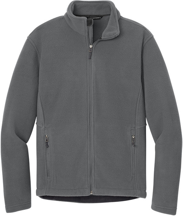 An image of a Custom Port Authority Mens Value Fleece Jacket in Deep Smoke!