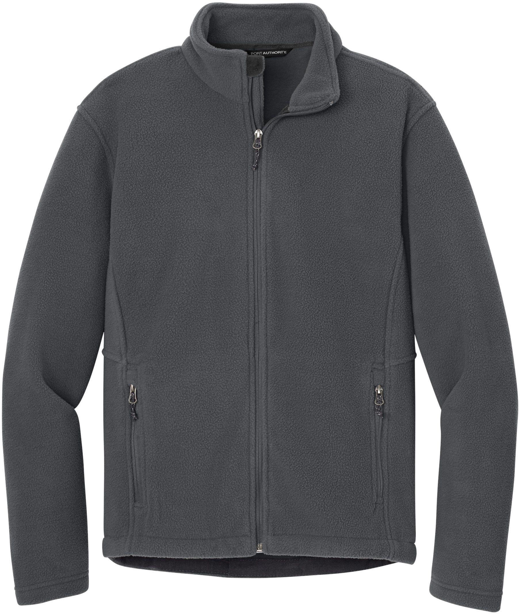 Port Authority Mens Value Fleece Jacket in Iron Grey