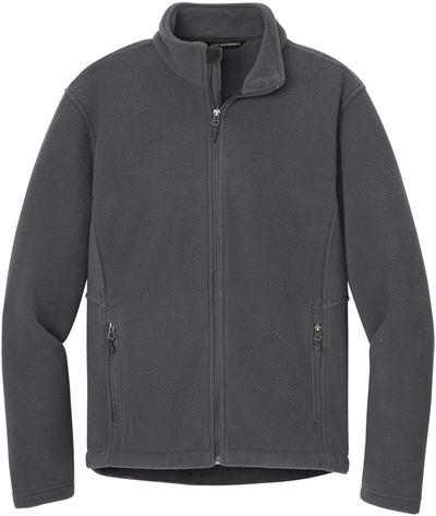 Am image of a Custom Port Authority Mens Value Fleece Jacket in Iron Grey!