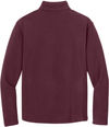 Am image of a Custom Port Authority Mens Value Fleece Jacket in Maroon!