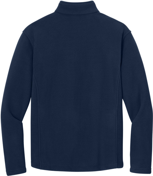 Am image of a Custom Port Authority Mens Value Fleece Jacket in True Navy!