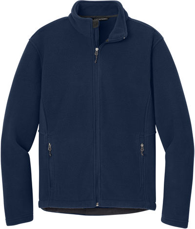 Am image of a Custom Port Authority Mens Value Fleece Jacket in True Navy!
