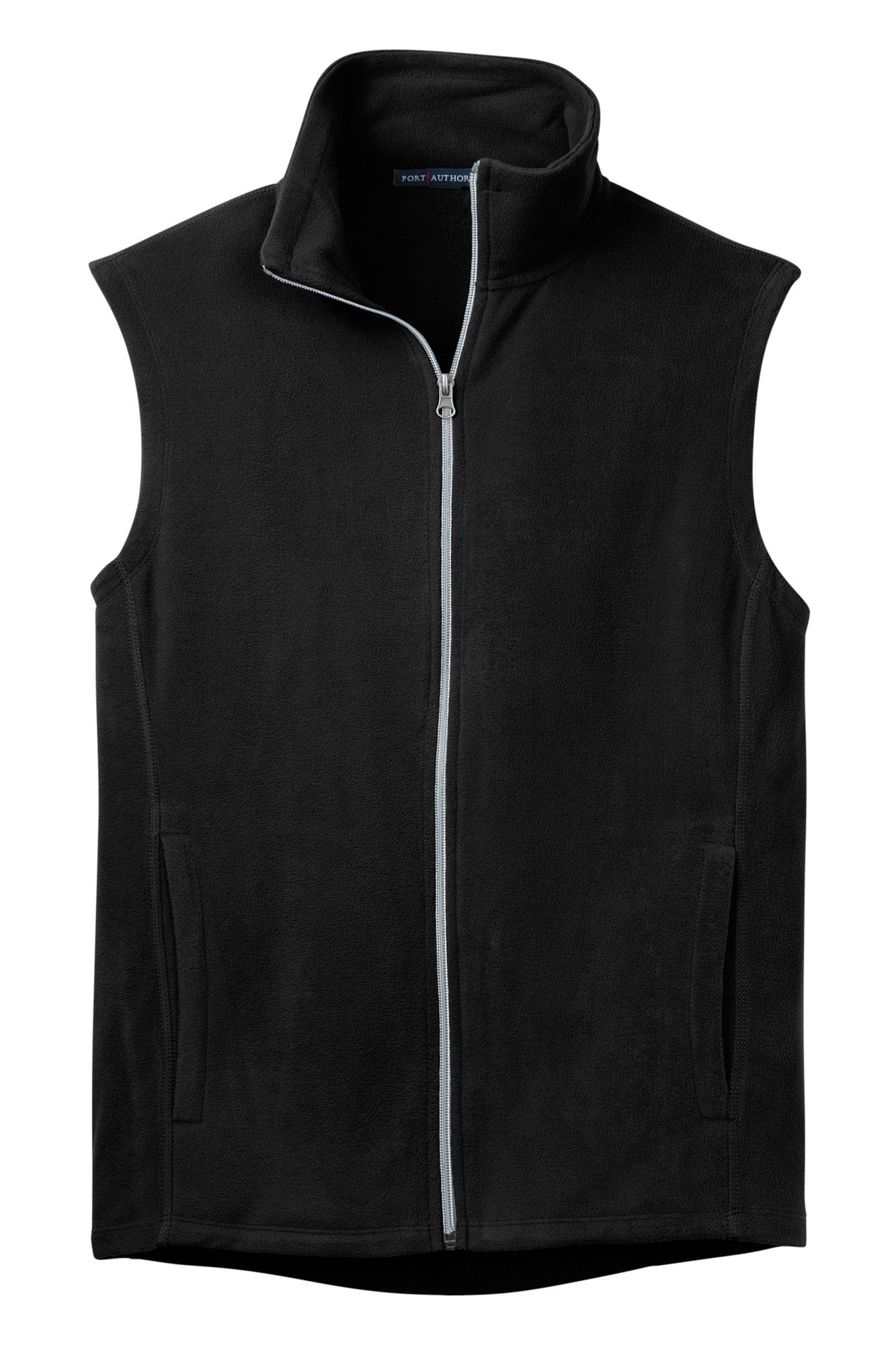 Port Authority Microfleece Vest in Black
