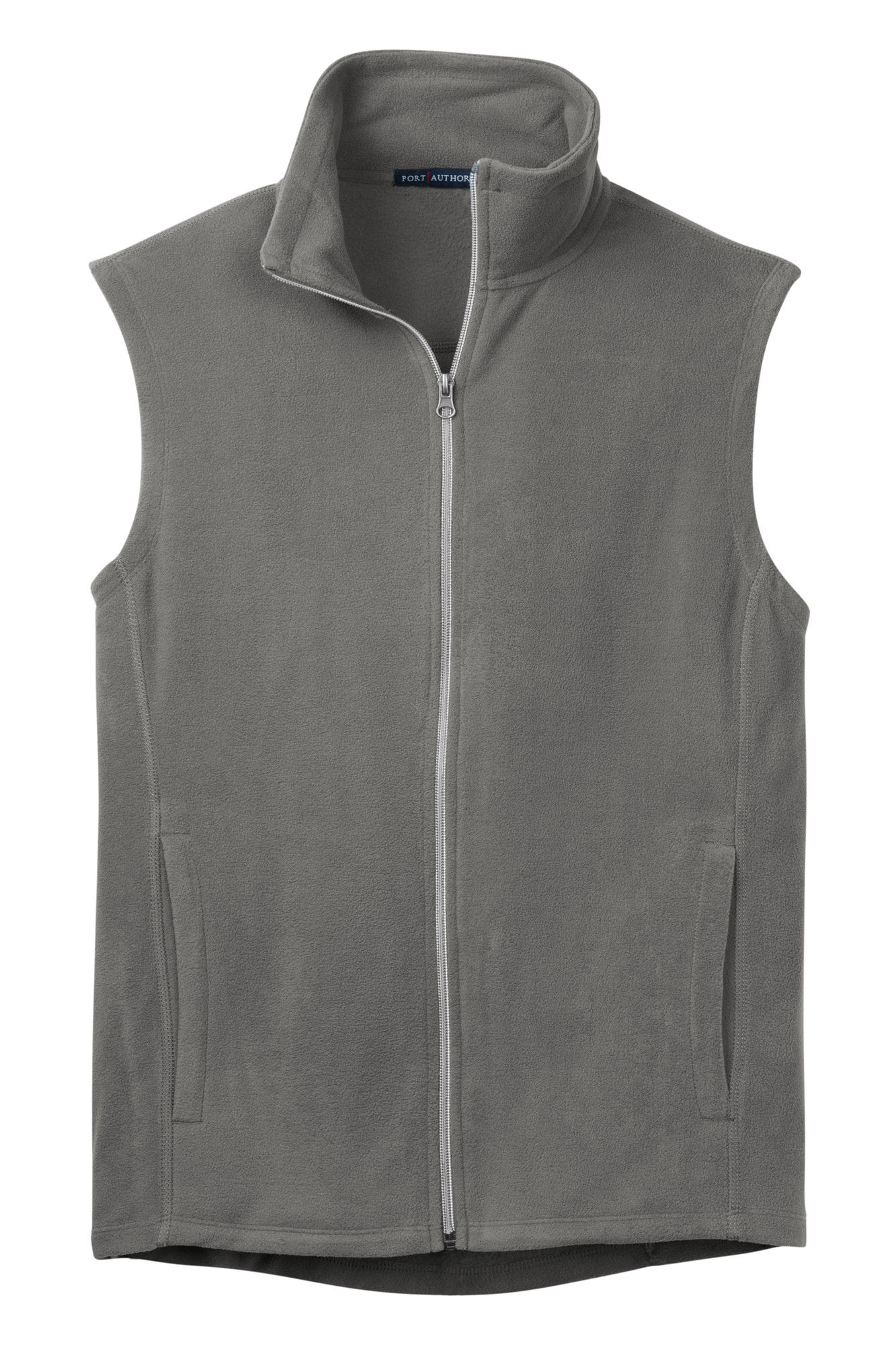 Port Authority Microfleece Vest in Pearl Grey