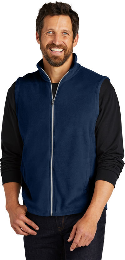 An image of a Custom Port Authority Microfleece Vest!