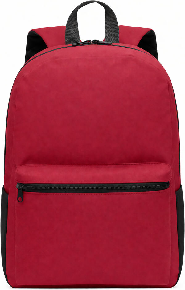 An image of a Custom Port Authority Value Backpack in Red!