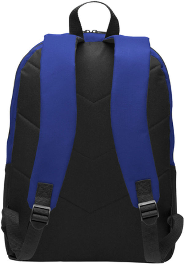 An image of a Custom Port Authority Value Backpack in Twilight Blue!