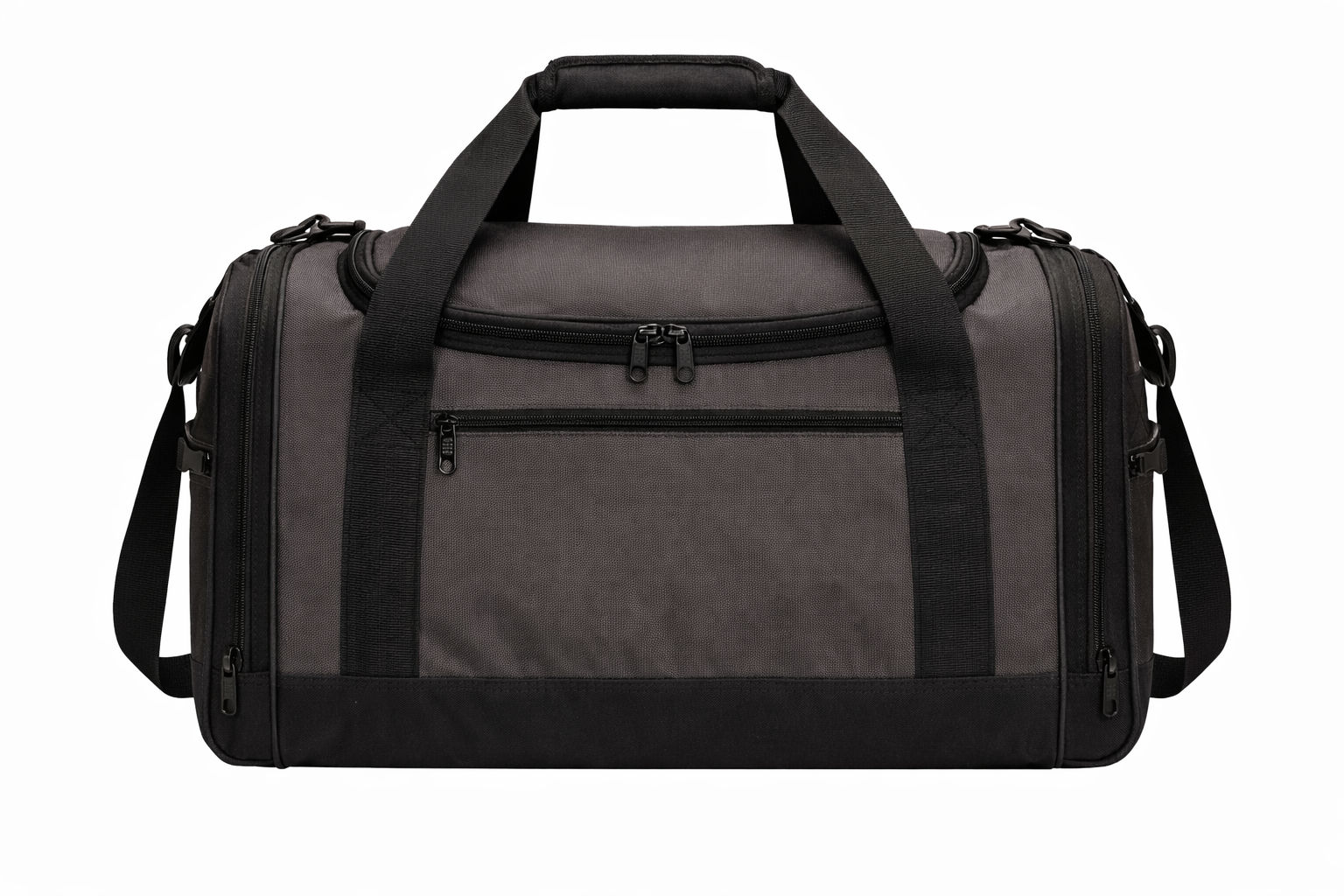 Port Authority Voyager Sports Duffel Bag in Dark Grey/Black