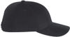 An image of a Custom Premium Curved Visor Snapback Cap in Black!