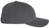 An image of a Custom Premium Curved Visor Snapback Cap in Dark Grey!