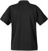 Am image of a Custom STORMTECH MENS APOLLO H2X DRY POLO in BLACK!