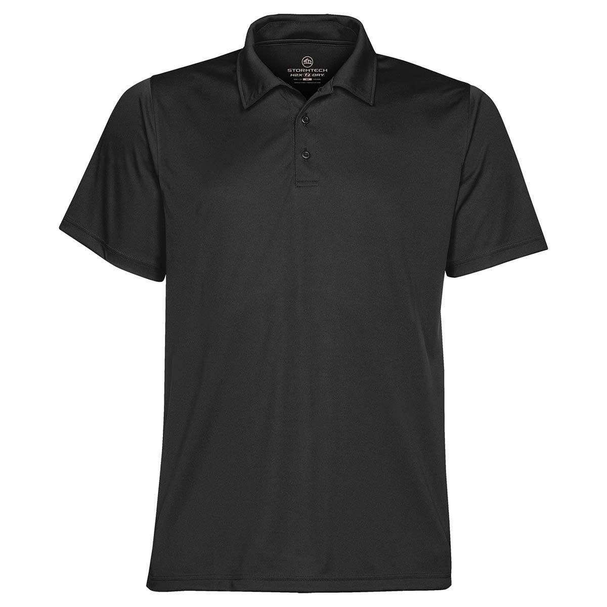 STORMTECH MENS APOLLO H2X DRY POLO in BLACK