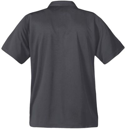 Am image of a Custom STORMTECH MENS APOLLO H2X DRY POLO in GRAPHITE!