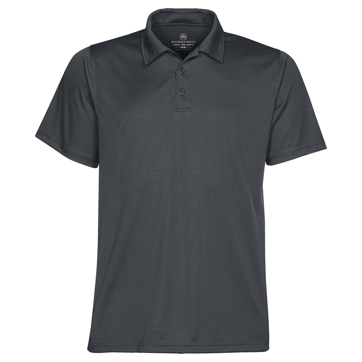 STORMTECH MENS APOLLO H2X DRY POLO in GRAPHITE