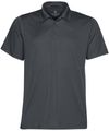 Am image of a Custom STORMTECH MENS APOLLO H2X DRY POLO in GRAPHITE!