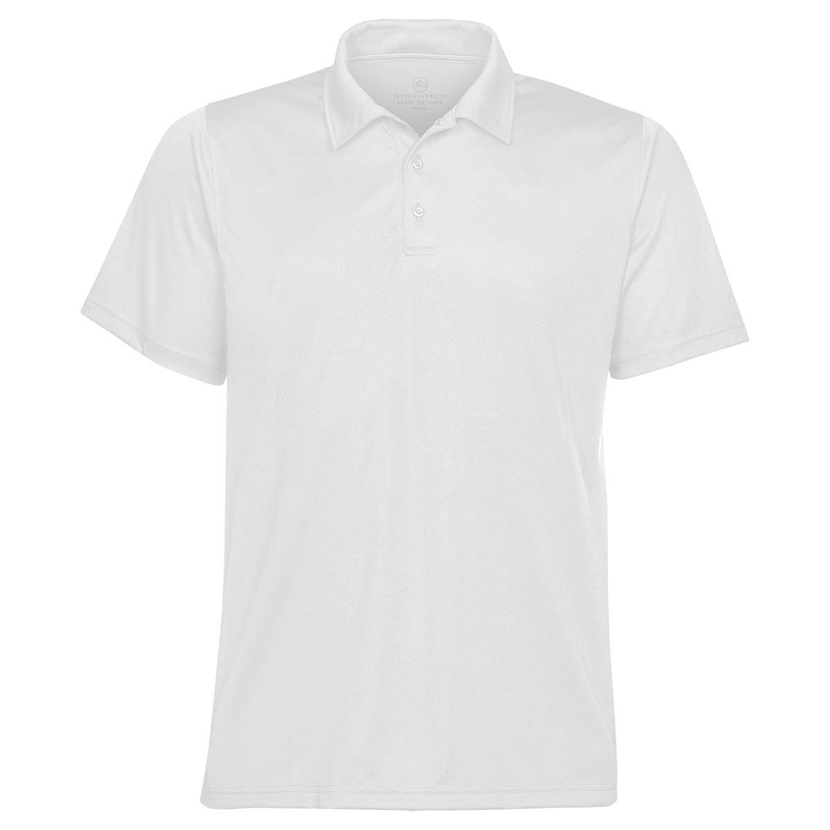 STORMTECH MENS APOLLO H2X DRY POLO in WHITE