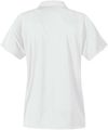 Am image of a Custom Stormtech Womens Apollo H2X Dry Polo in WHITE!